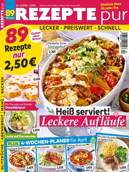 Titelbild für REZEPTE pur